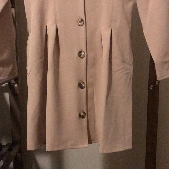 ASOS DESIGN Mini Dress Soft Camel Size 6 - Picture 5 of 12